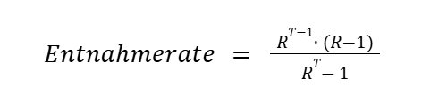 Formel flexible Entnahmerate