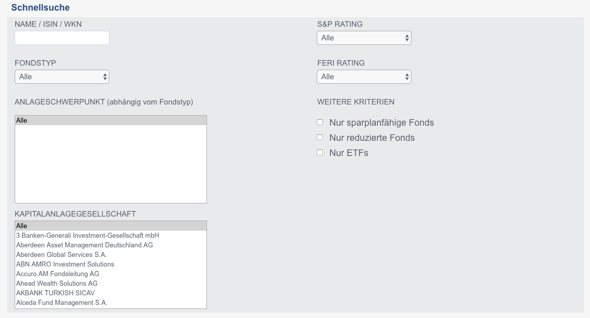 Maxblue Depot Test Fonds Finder