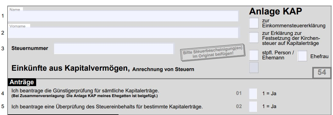 6. Freiwillige Besteuerung nach Einkommensteuer