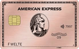 American Express Gold Card rose